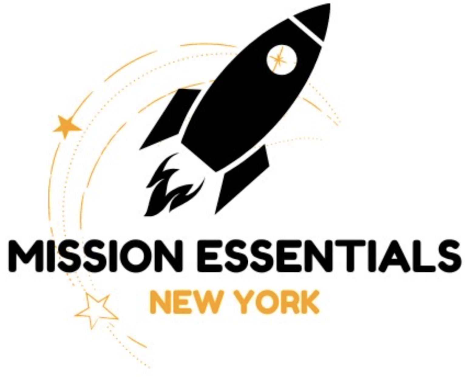 rocket with mission essentials written below